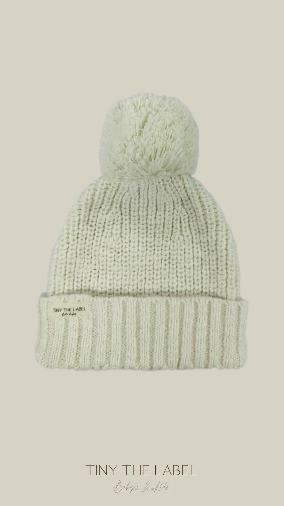NEWBORN BABYMUTS Baby Parel (met PomPom)