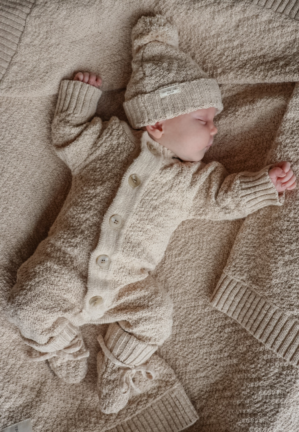 NEWBORN BABYSUIT Baby Nougat